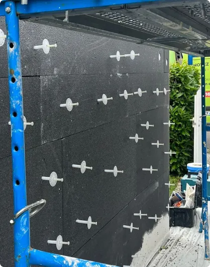 isolation thermique de façade pour économiser de l'énergie