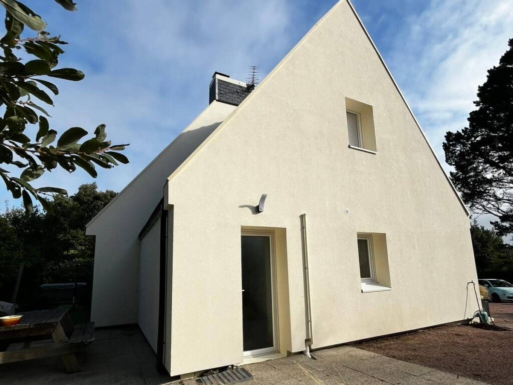 Isolation extérieure maison